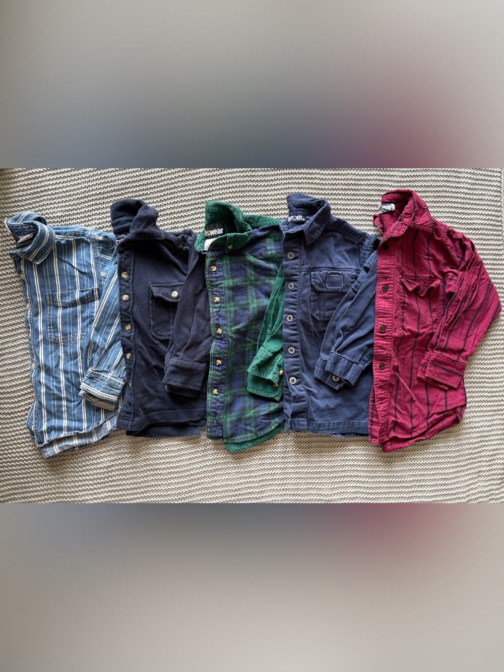 Bundle Lot of 5 Button Down Long Sleeves